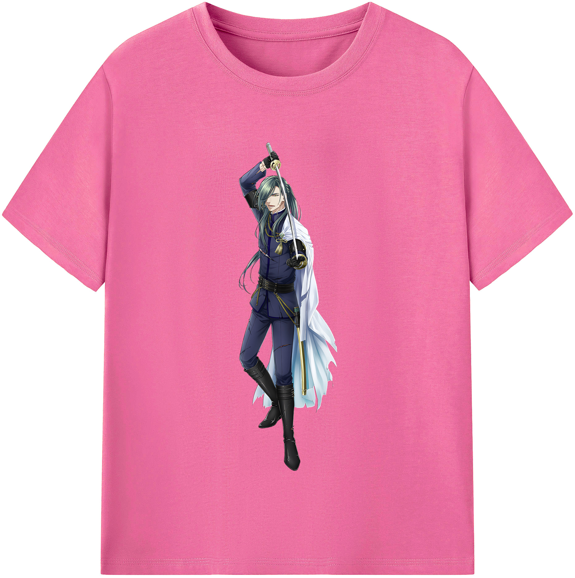 （画像用） 刀剣乱舞 Touken Ranbu レディースカジュアルプリントTシャツ（綿100％）